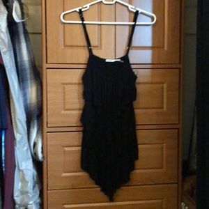 Poetry ruffled tank top